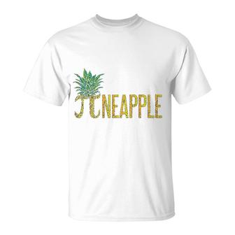 Pi Day Pineapple Funny Math T-Shirt | Mazezy