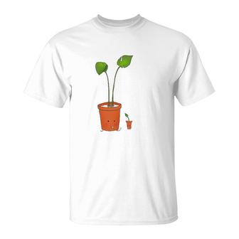 Plant Papa Gardening Lover Father's Day Gift T-Shirt | Mazezy