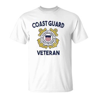 Proud Us Coast Guard Veteran Military Pride T-Shirt | Mazezy