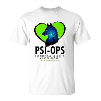 Psi Ops Paranormal Security And Intelligence T-Shirt | Mazezy