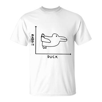 Rabbit Duck T-Shirt | Mazezy AU