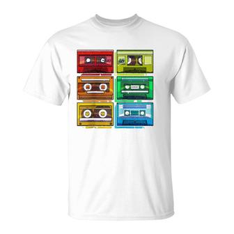 Retro Lgbt Audio Cassette Music Tape 80S 90S Collector T-Shirt | Mazezy