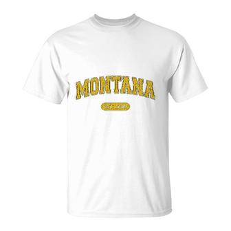 Retro Montana 1889 T-Shirt | Mazezy