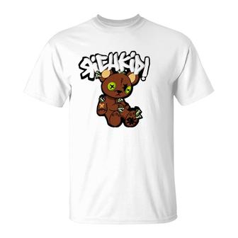 Richkid Money Bear Ugly Teddy Bear T-Shirt | Mazezy