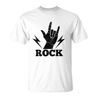 Rock Cute Popular Music Rock Singer T-Shirt | Mazezy