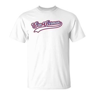 San Germán Puerto Rico Sports Team T-Shirt | Mazezy