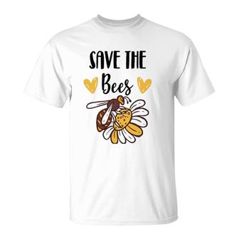 Save The Bees Honey Environmentalist Pullover T-Shirt | Mazezy