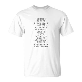 Science Is Real Lgbt T-Shirt | Mazezy