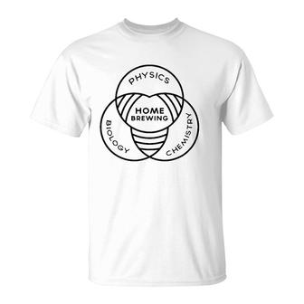 Science Of Homebrewing Physics Biology Chemistry T-Shirt | Mazezy