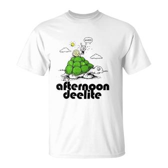 Sea Turtle Afternoon Deelite Snail T-Shirt | Mazezy