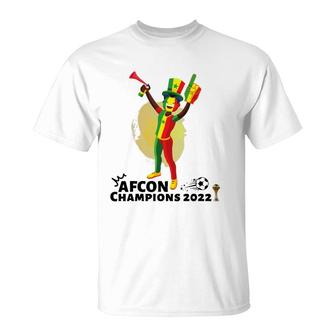 Senegal Afcon Champions 2022 Senegal Jersey Soccer 2022 Gift T-Shirt | Mazezy