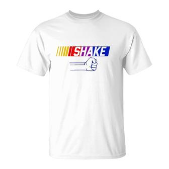 Shake And Bake Dad And Me Father's Day Fist T-Shirt | Mazezy