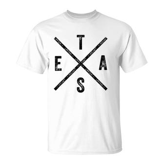 Simple Texas Big X Pride Of Texas T-Shirt | Mazezy