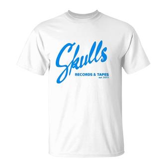 Skulls Records And Tapes Est 2011 Gift T-Shirt | Mazezy
