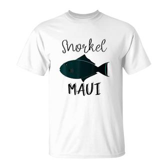 Snorkel Maui Fun Hawaii T-Shirt | Mazezy