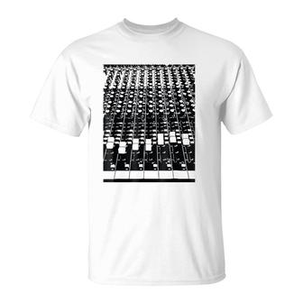 Sound Engineer Designer Dj Music Producer Mix Board T-Shirt | Mazezy