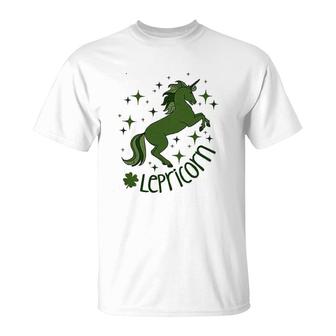 St Patricks Day Irish Unicorn T-Shirt | Mazezy
