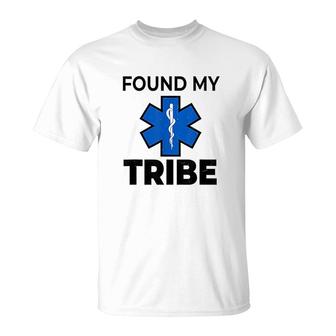 Star Of Life Found My Tribe T-Shirt | Mazezy