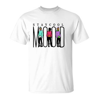 Stay Cool Mood Streetwear Costume T-Shirt | Mazezy