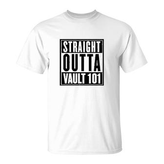 Straight Outta Vault T-Shirt | Mazezy