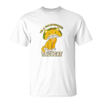 Tacocat Palindrome Taco Cat T-Shirt | Mazezy