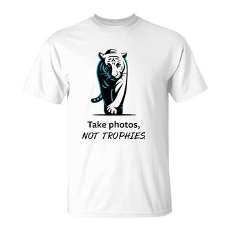 Take Photos, Not Trophies Tank Top T-Shirt | Mazezy CA