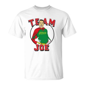 Team Joe Name Funny Hooded T-Shirt | Mazezy