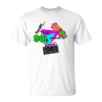 The 90'S Where Rad Vintage T-Shirt | Mazezy