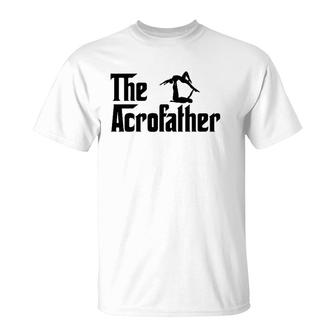 The Acroyoga Father Cool Acro Yoga Gift T-Shirt | Mazezy