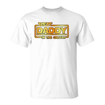 The Best Daddy In The Galaxy T-Shirt | Mazezy
