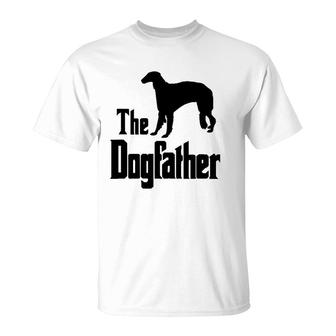 The Dogfather - Funny Dog Gift Funny Borzoi T-Shirt | Mazezy