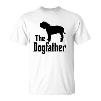 The Dogfather - Funny Dog Gift, Funny Neapolitan Mastiff T-Shirt | Mazezy