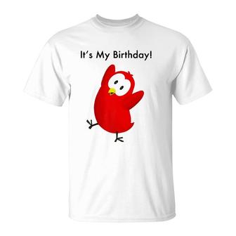 The Official Sammy Bird It's My Birthday T-Shirt | Mazezy