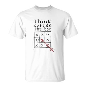 Think Outside The Box New T-Shirt | Mazezy