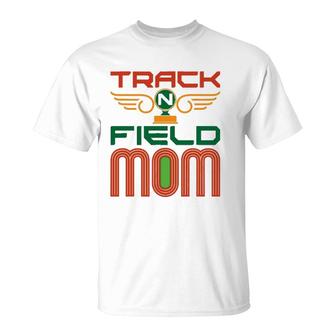 Track And Field Mom Sport Lover T-Shirt | Mazezy