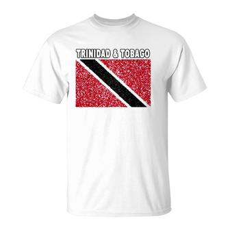 Trinidad And Tobago Flag Patriotic Trini Art T-Shirt | Mazezy