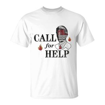 Twin Peaks Call For Help T-Shirt | Mazezy