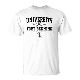 University Of Fort Benning Army Infantry Home  T-Shirt
