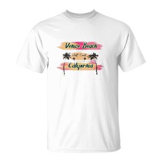 Venice Beach California Summer Vacation Gift T-Shirt | Mazezy