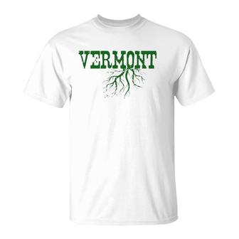 Vermont Roots Native Home Vermonter T-Shirt | Mazezy