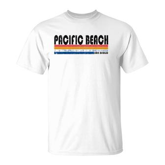 Vintage 1980S Style Pacific Beach Ca T-Shirt | Mazezy