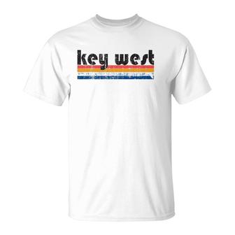Vintage 80'S Style Key West Fl T-Shirt | Mazezy UK