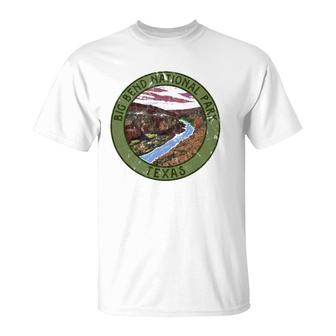 Vintage Big Bend National Park Retro Texas Graphic T-Shirt | Mazezy