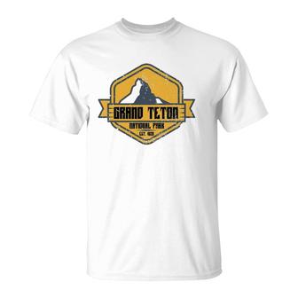 Vintage Est 1929 National Park Grand Teton Park T-Shirt | Mazezy AU