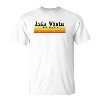 Vintage Retro 70S 80S Isla Vista Ca Tank Top T-Shirt | Mazezy