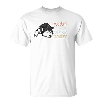 Vintage Siberian Husky Mom & Dad Gift Men Women T-Shirt | Mazezy