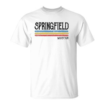 Vintage Springfield Missouri Mo Love Gift Souvenir T-Shirt | Mazezy