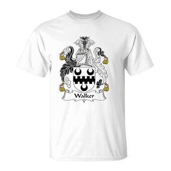 Walker Coat Of Arms - Family Crest T-Shirt | Mazezy CA