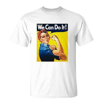 We Can Do It Poster T-Shirt | Mazezy