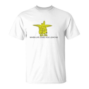 When Life Gives You Lemons Funny T-Shirt | Mazezy
